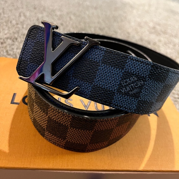 Louis Vuitton LV Initial Rainbow Damier Belt - Picture 2 of 5
